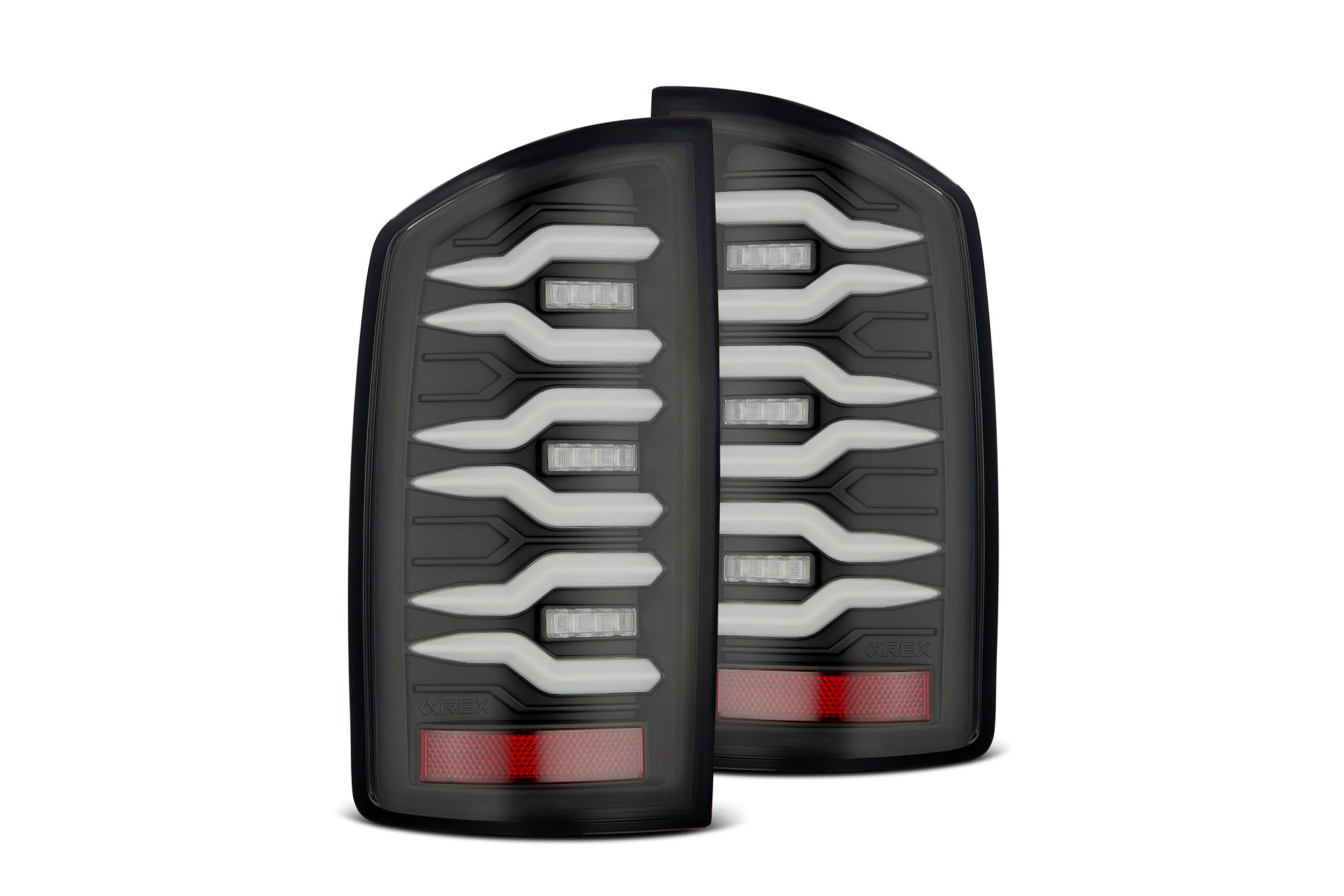 Dodge Ram (02-06): Alpharex Luxx LED Tail Lights | 641010